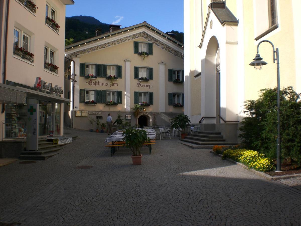 Appartement Gasthaus Kreuz à Schruns Extérieur photo